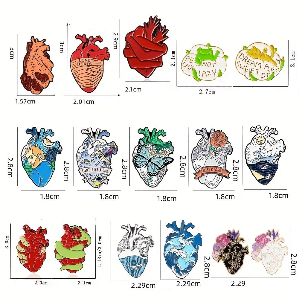 HeartArt™ Pin - Exclusive Anatomical Design