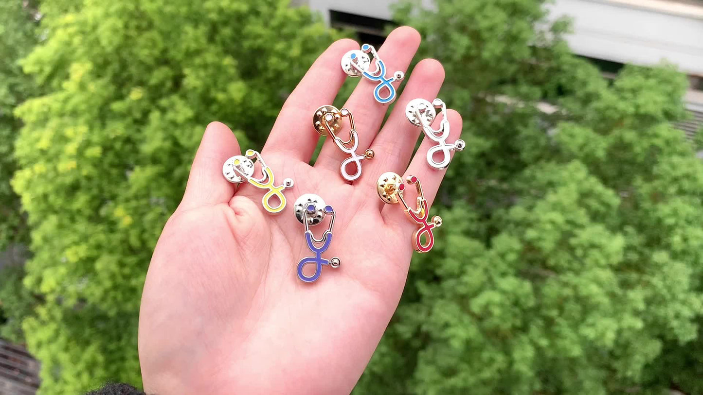 StethoCharm™ Mini - Exclusive Pins for Doctors and Nurses